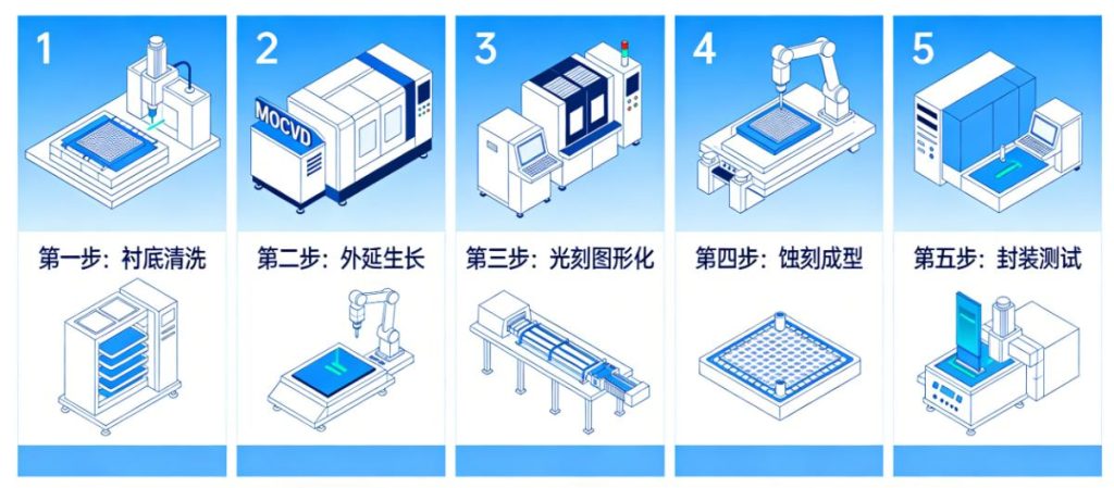 Stacked semiconductor laser