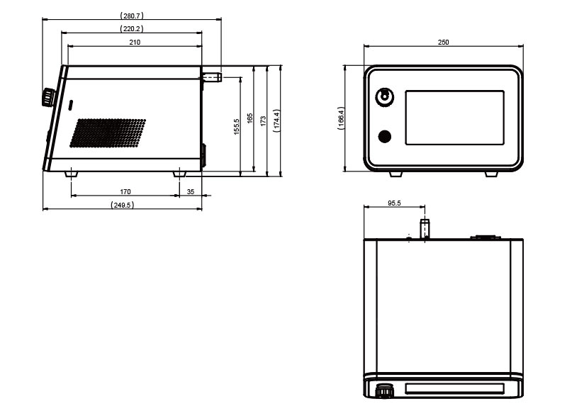 AWM Series Diode Laser System Mechanical-Drawings_RealLight